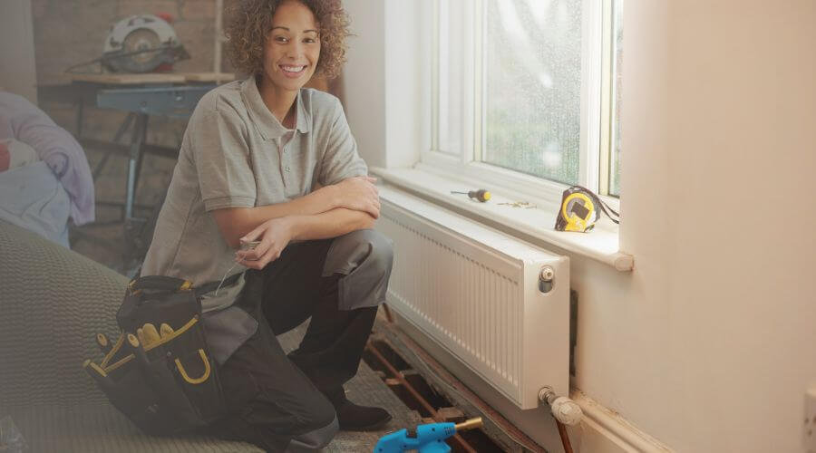 Local tankless water heater installation in Petersburg, IN